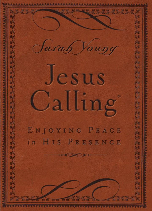 : Jesus Calling Deluxe Edition [Brown] (Paperback)